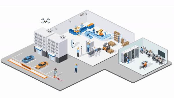 일반 매장 보안 설계 구성도