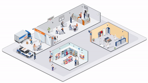 공장 보안 설계 구성도